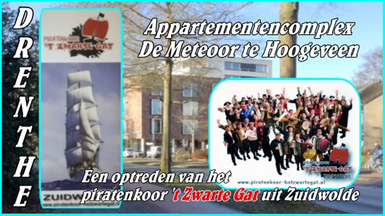 Optreden Piratenkoor 't Zwarte Gat