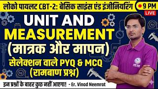 RRB ALP CBT-2 |L-7 | Basic Science & Eng. |Unit & Measurement pyq & mcq + Tricks 💯