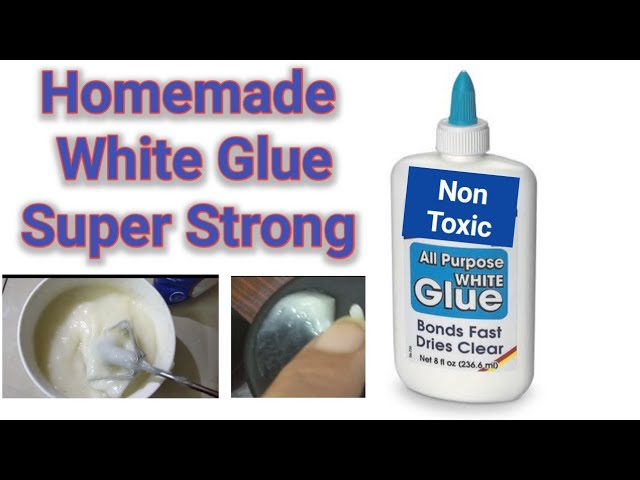 How to make homemade glue, homemade favicol