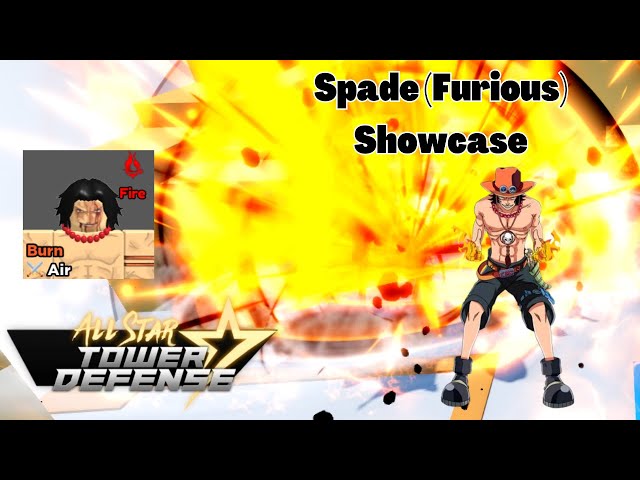 Spade (Furious) - Portgas D. Ace, Roblox: All Star Tower Defense Wiki