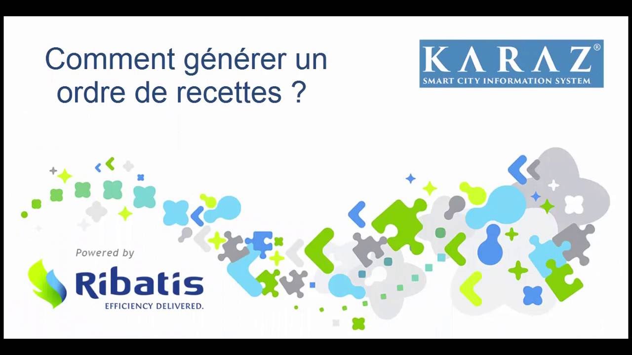 Video Comment Faire Une Ordre De Recette