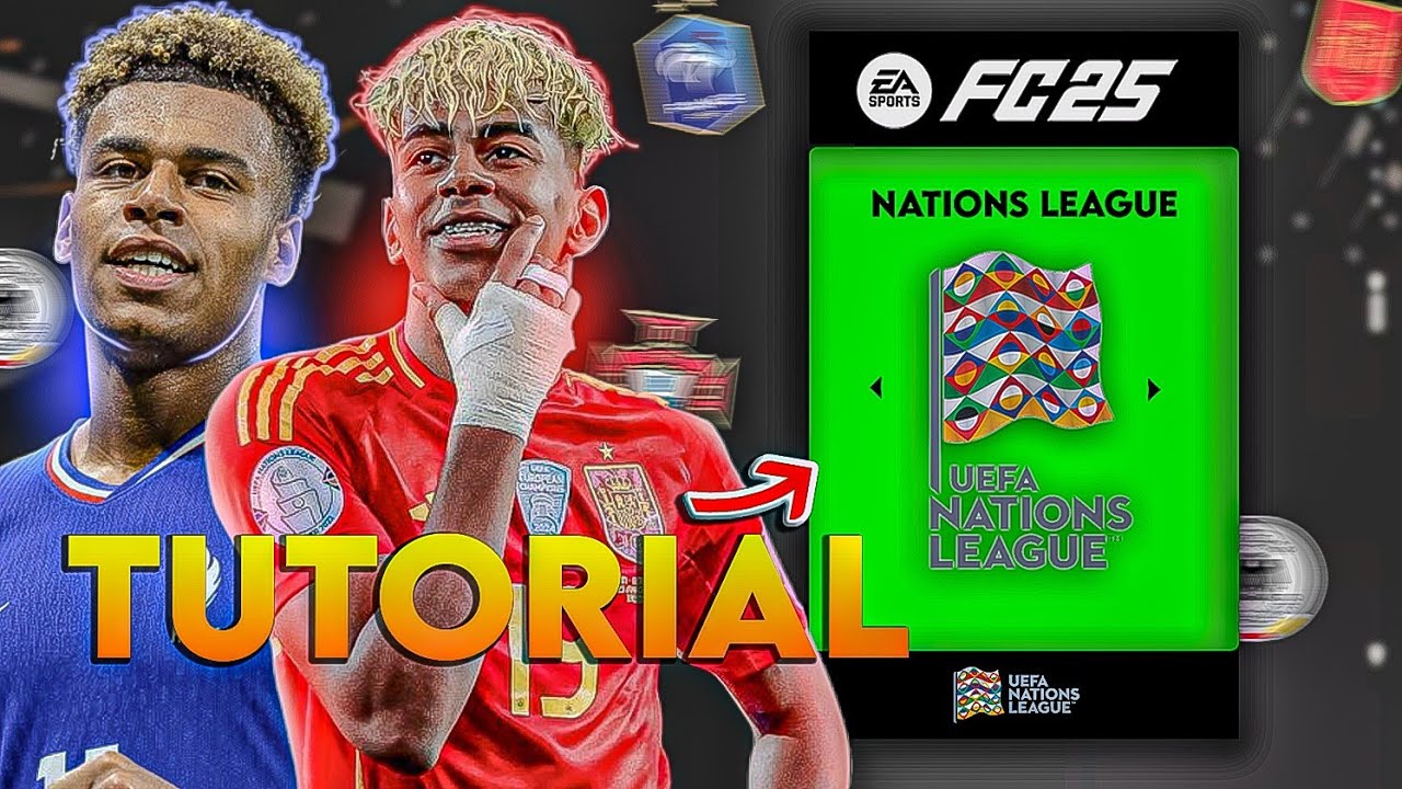 COMO FAZER A NATIONS LEAGUE NO FC25! | FC25 TUTORIAIS