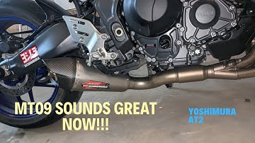 MT09 with Yoshimura exhaust is awesome!!! - test and dB measurement