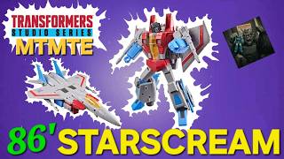 Transformers Studio Series MTMTE 86 Starscream - GotBot True Review NUMBER 1385
