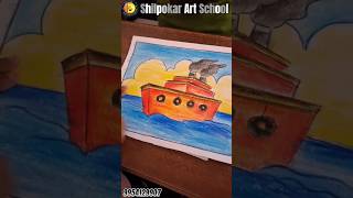 Junior Student work 🎨#artschool #share #shorts #studentwork #pastelpainting #sundayclasses
