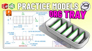SOLIDWORKS Practice - Onshape Practice - Fusion 360 Practice Exercises - TooTallToby-04-11b