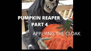 Pumpkin Reaper - Paper Mache Tutorial -Part 4