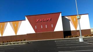 Walking to Xscape Theaters Northgate 14 to see Jingle Jangle: A Christmas Journey in Auditorium 6