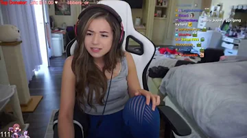 Pokimane Moans on Stream Moments