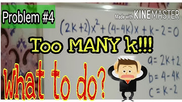 How to find k in a Quadratic Equation using the Product of Roots |Series #3 |TEAM RPJ