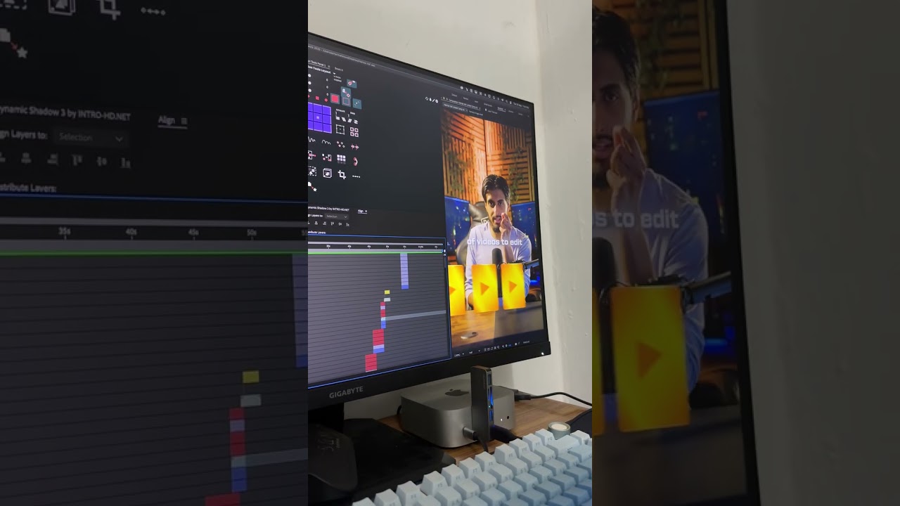 Editing trail for hamza ali aka half_shift #videoediting #aftereffects
