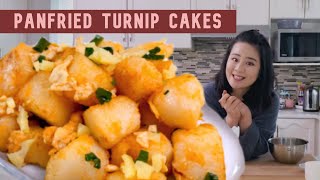 【My Mom's Turnip Cake Recipe】This tastes just like Congee Queen's! Copycat sauce recipe!