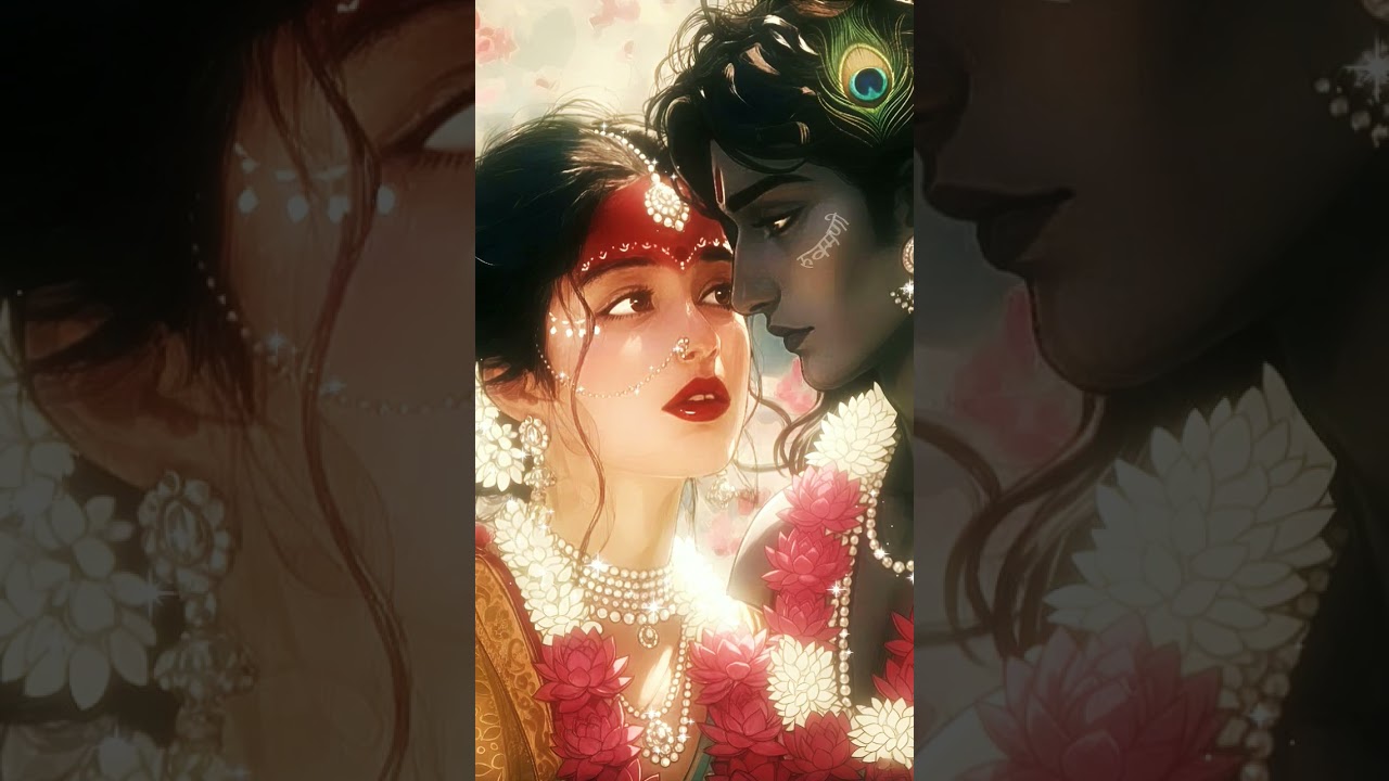 Radha Krishna Eternal Love Status 💖 | True Love Story of Radhe Krishna | Romantic Bhakti Status