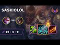 [ SaskioLoL ] Vayne TOP vs Twisted Fate | NA MASTER | LOL Season 2024