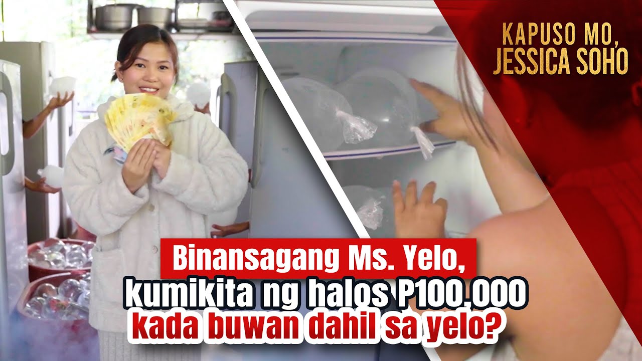 Woman from Isabela earns almost P100,000 from selling ice | Kapuso Mo, Jessica Soho