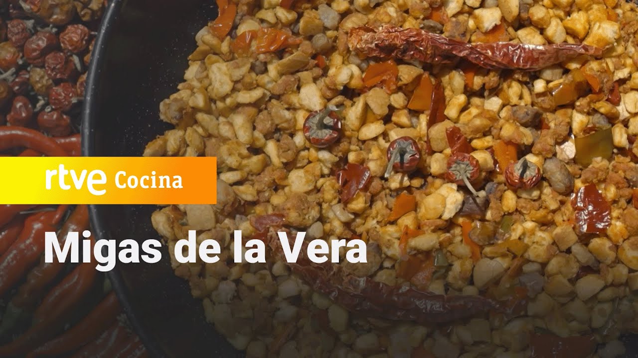 Receta de migas de la Vera - Las Rutas D'Ambrosio | RTVE Cocina