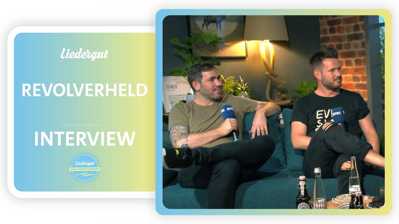 Revolverheld Interview 2020 bei Liedergut - Music Made in Germany
