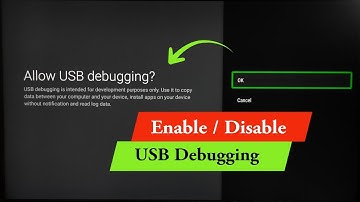 Nu Android TV : How to Turn ON or OFF USB Debugging Mode