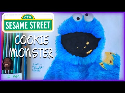 ???? Cookie Monster || Sesame Street How to Draw Easy Step by Step Tutorial