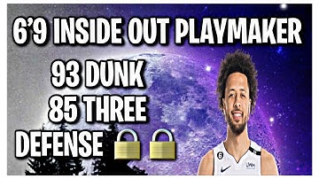 BEST INSIDE OUT PLAYMAKER BUILD NBA 2K23 CURRENT GEN AT 6