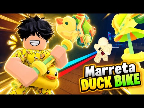 Fui testar a Marreta DUCK BIKE… e isso aconteceu!😡 Roblox | Flee the Facility