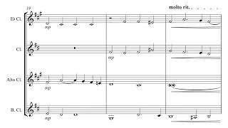Tallis: Ecce tempus idoneum, for Clarinet Consort
