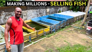 He Started a Backyard Fish Farm in Nigeria