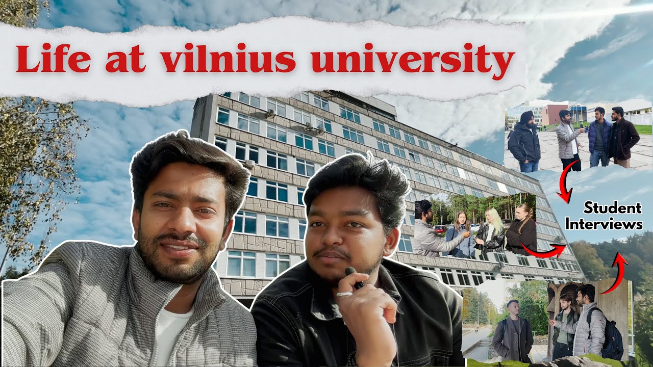 Жизнь в Вильнюсском университете 🇱🇹 | Реальные студенческие мнения + Экскурсия по кампусу (междун...