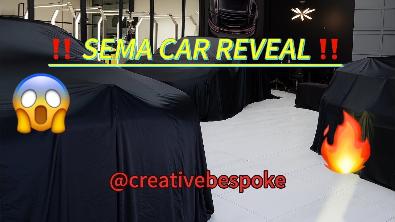 CREATIVE BESPOKE CAR REVEALING FOR SEMA 2025 | Insane & Unique cars! 🔥 