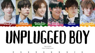 TWS (트위치) - 'UNPLUGGED BOY' [Color Coded Lyrics (Han/Rom/Eng)]