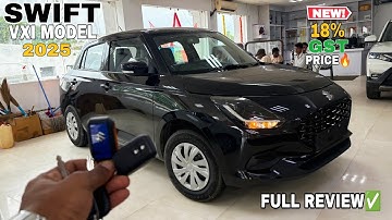 Maruti Suzuki Swift vxi Model 2025 New GST ✅ Price Swift vxi Features, Details, Full Review