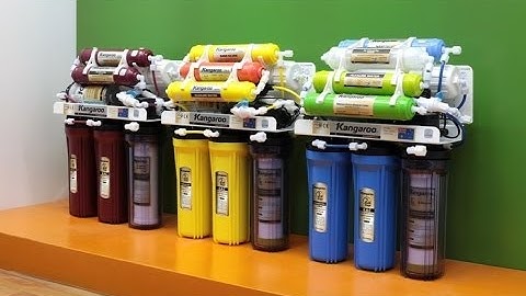 Máy lọc nước Kangaroo thế hệ mới: Loại bỏ 99,9% Asen