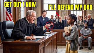 Little Black Girl Told the Judge, “I’ll Defend My Dad” — They Laughed, Then Everything Changed
