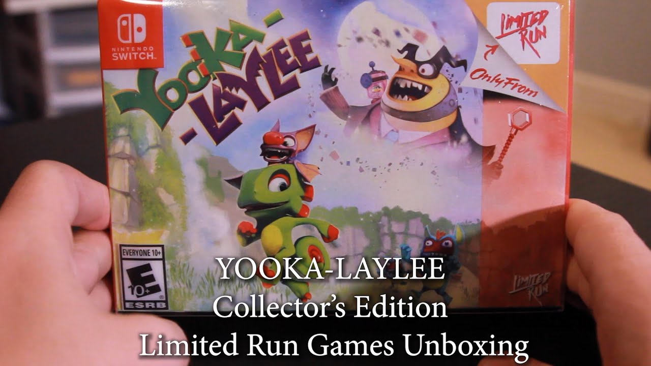 YOOKA-LAYLEE N64 Collector's Edition - #13 Limited Run Games