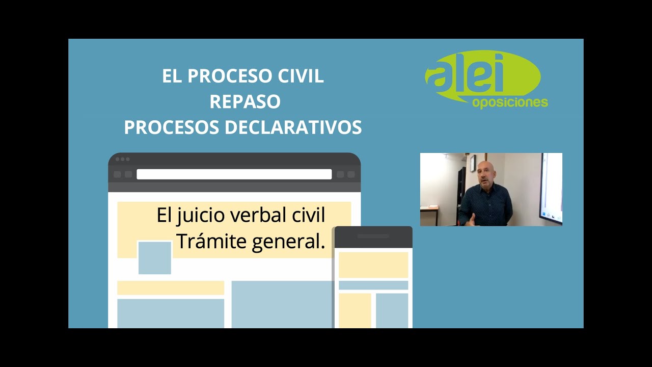 Juicio verbal civil. Trámite.
