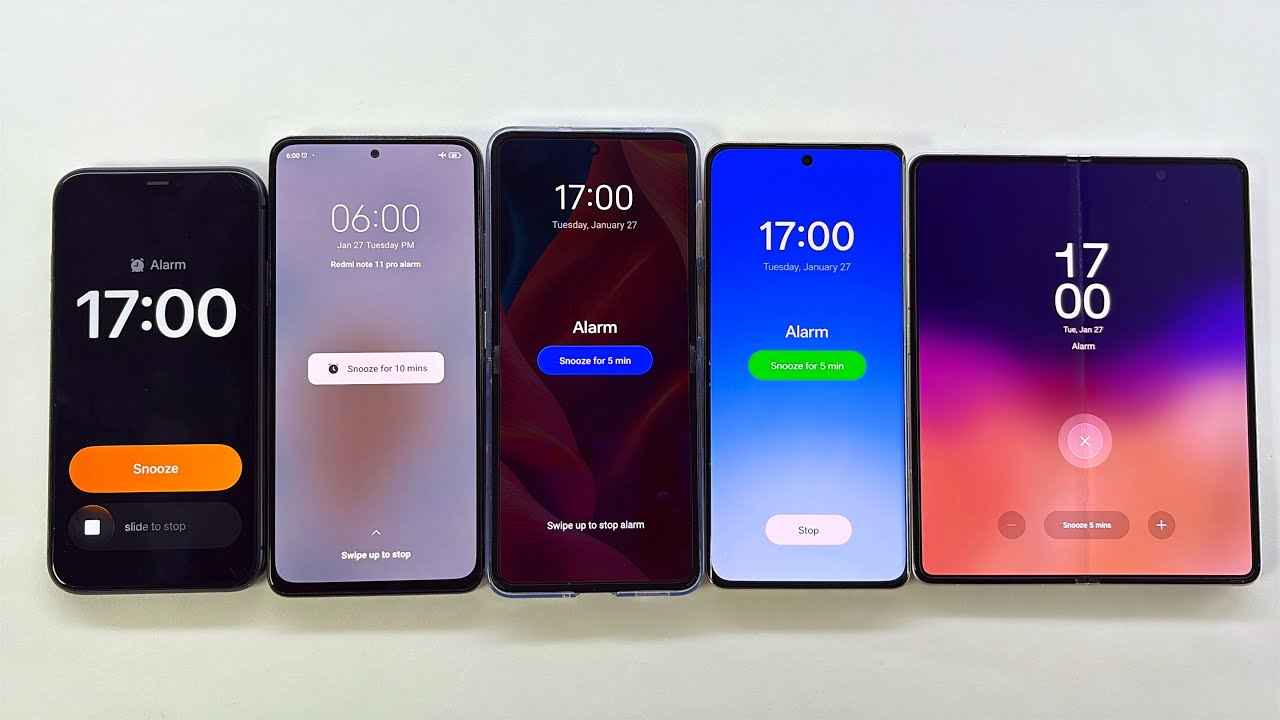 Alarm Clock + Timer IPhone 11, Samsung Z Fold 3, Realme 12 Pro, OPPO Find Flip, Xiaomi Redmi Note 11