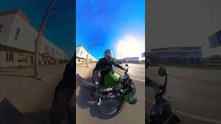 На Литре по Энгельсу, покатухи #insta360x3 #z1000 #motovlo #kawasaki #motovlog
