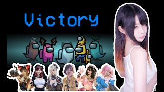 Among Us Cewek Gamer Cosplay Indonesia Terlalu Pinter Jadi Dibunuh Duluan