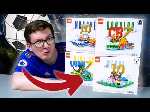 YouTube thumbnail: TESTUJĘ MUNDIALOWE LEGO! ⚽
