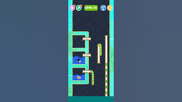 save the fish level 53 -mobile game/fishdom #shorts