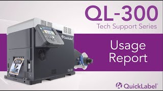 QL-300 Tech Support: Usage Report