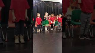 Olivia's 2020 Preschool Christmas Program