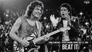 Eddie Van Halen Walked Onto Michael Jackson's Stage — 97 Seconds Later History Changed