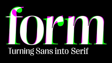 Type design process in Glyphs. Silently adding serifs to a sans-serif font.