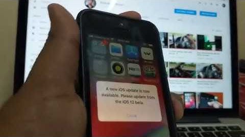 iOS 12 beta update alert issue resolved !!!!!