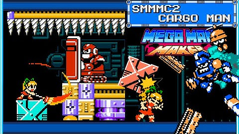 Mega man maker: SMMMC 2 - Cargo Man - THIS stage is hella