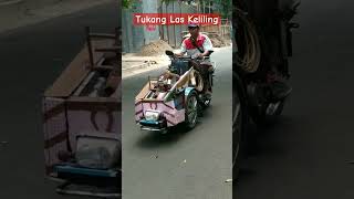 Tukang Las Keliling#laskarbit #kerja #shorts