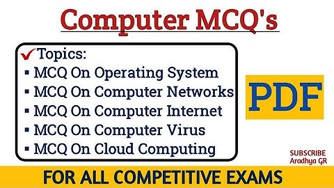Computer MCQ