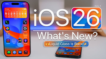 iOS 26 Beta 4 is Out! - What