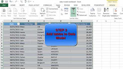 Data Model in Excel 2013, Basic Excel Business Analytics #40: Introduction to PowerPivot & Data Modeling, Understanding the Excel Data Model (Office 15-Minute Webinar), Excel 2013 PowerPivot Basics #03: Replace VLOOKUP with Excel 2013 Data Model & Relationships